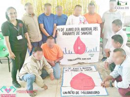 SSP sensibiliza a Personas Privadas de la Libertad sobre la donación de sangre