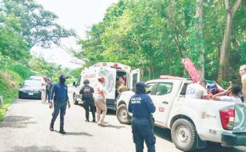Equipo de futbol se accidenta en la zona noreste de Cintalapa