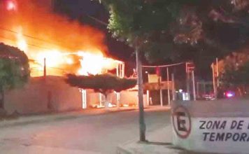 Sujetos prenden fuego al bar “Las Tarimitas”, en Terán