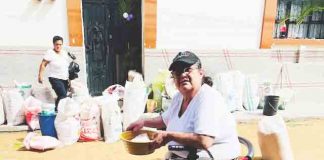 Elaboran alfombra de más de 300 metros por festejos de La Candelaria