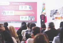 A un año y nueve meses del inicio de nuestro gobierno, los homicidios dolosos disminuyeron 48%; representa 41 casos menos cada día: Presidenta Claudia Sheinbaum