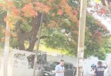 Atropellan a moto repartidora sobre el libramiento norte