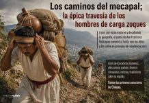 Los caminos del mecapal; la épica travesía de los hombres zoques con su carga